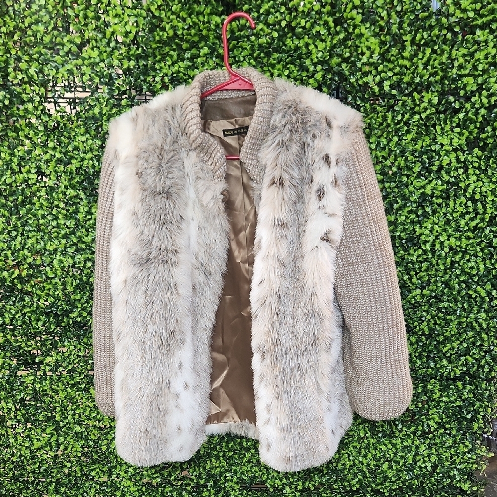 Womens Faux Fur Trim Jacket 04/10/26